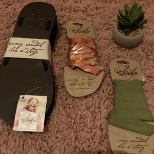 Sseko Sandals with 2 straps